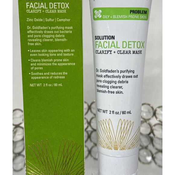 Goldfaden MD Facial Detox Clarify + Clear Mask, 2 oz - Picture 2 of 4